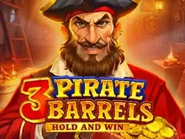 3 Pirate Barrels Hold and Win game screenshot